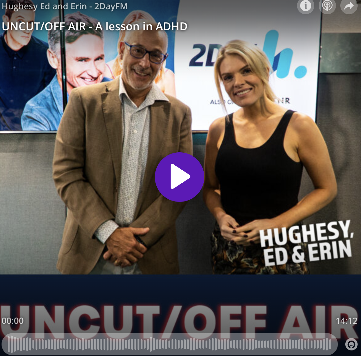 UNCUT/OFF AIR - A lesson in ADHD